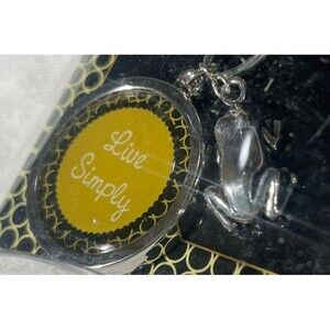 MSC Mainstreet collection Frog Live Simply Live It Say It Charm Bracelet BRFR